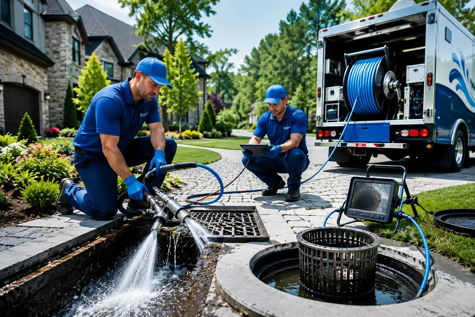 Local outdoor drain cleaning professionals in East Greenwich, RI